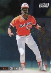 2021 Stadium Club Chrome Base Set Eddie Murray #120 card