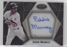 2021 Topps Tier One Clear One Autographs Eddie Murray #C1A-EM card