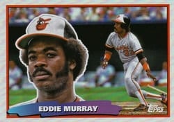 2022 Topps Archives 1988 Topps Big Foil Eddie Murray #88BF-16 card