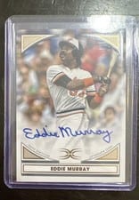 2022 Topps Definitive Collection Images Autographs Eddie Murray #DIA-EM card