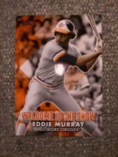 2022 Topps Welcome to the Show Autographs Eddie Murray #WTTS-45 card