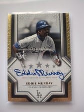 2023 Topps Five Star Autographs Eddie Murray #FSA-EMU card
