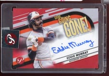 2023 Topps Pristine Going, Going Gone Autographs Eddie Murray #GA-EM card