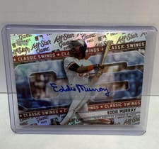 Eddie Murray 2025 Topps All Star Game Classic Swings Autographs card