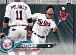 2018 Topps Base Set Eddie Rosario #334 card