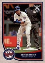 2018 Topps Big League Base Set Eddie Rosario #100 card