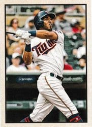 2019 Bowman Heritage Base Set Eddie Rosario #53VR-38 card