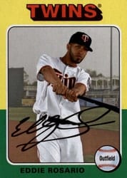 2019 Topps Archives Base Set Eddie Rosario #124 card