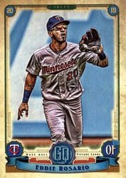 2019 Topps Gypsy Queen Base Set Eddie Rosario #37 card