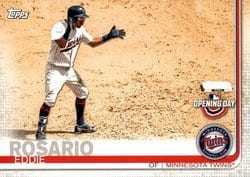 2019 Topps Opening Day Base Set Eddie Rosario #142 card