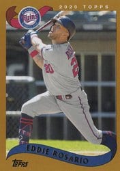 2020 Topps Archives Base Set Eddie Rosario #268 card