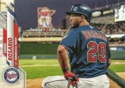 2020 Topps Base Set Eddie Rosario #483b card