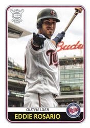 2020 Topps Big League Base Set Eddie Rosario #142 card