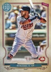 2020 Topps Gypsy Queen Base Set Eddie Rosario #190 card