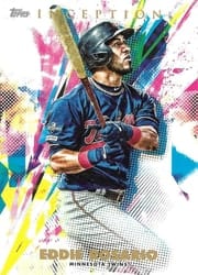 2020 Topps Inception Base Set Eddie Rosario #89 card