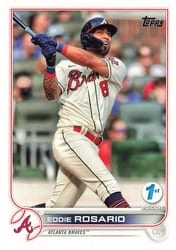 2022 Topps 1st Edition Base Set Eddie Rosario #153 card