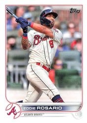 2022 Topps Base Set Eddie Rosario #153 card