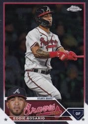 2023 Topps Chrome Update Base Set Eddie Rosario #USC115 card