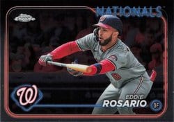 2024 Topps Chrome Update Base Set Eddie Rosario #USC189 card