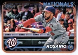 2024 Topps Update Base Set Eddie Rosario #US117 card