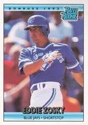 1992 Donruss Base Set Eddie Zosky #8 card