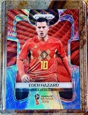 2018 Panini Prizm World Cup Eden Hazard #13 card
