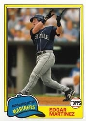 2018 Topps Archives Base Set Edgar Martinez #241 card