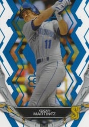 2019 Topps High Tek Base Set Edgar Martinez #52 card