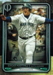 2020 Topps Tribute Base Set Edgar Martinez #26 card