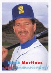 2021 Topps Archives Base Set Edgar Martinez #24 card