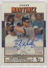 2022 Topps Brooklyn Collection Autographs Edgar Martinez #AC-EM card