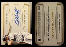 2022 Topps Definitive Collection Legendary Autographs Edgar Martinez #LAC-EMA card