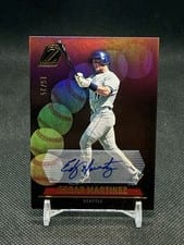 2023 Panini Chronicles Zenith Autographs Edgar Martinez #1 card