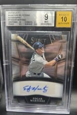 2023 Panini Select Signature Selections Edgar Martinez #SS-EM card