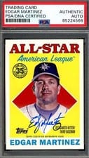 2023 Topps 1988 Topps Baseball All-Star Autographs Edgar Martinez #88ASA-EM card