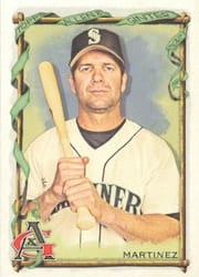 2023 Topps Allen & Ginter Base Set Edgar Martinez #302 card