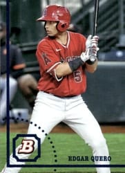 2022 Bowman Heritage Prospects Edgar Quero #BHP-35 card