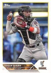 2023 Topps Pro Debut Base Set Edgar Quero #PD-103 card