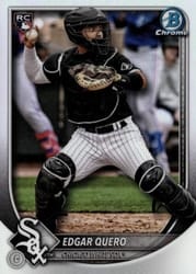 2025 Bowman Chrome Base Set Edgar Quero #88c card