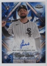 2025 Topps Chrome Update Sapphire Sapphire Selections Autographs Edgar Quero #SSA-EQ card