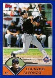 2003 Topps Base Set Edgardo Alfonzo #28 card