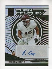 2024 Donruss Elite Turn of the Century Autographs Edgerrin Cooper #TCA-ECO card