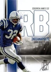 2024 Topps Signature Class Base Set Edgerrin James #21 card