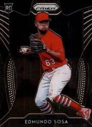 2019 Panini Prizm Base Set Edmundo Sosa #286 card