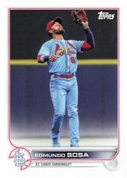 2022 Topps Mini Base Set Edmundo Sosa #565 card