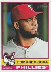2025 Topps Heritage Base Set Edmundo Sosa #250 card