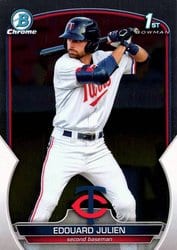 2023 Bowman Chrome Prospects Edouard Julien #BCP-82 card