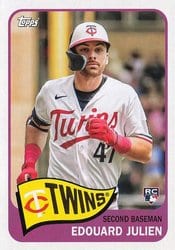 2023 Topps Archives Base Set Edouard Julien #142 card