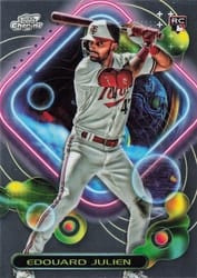 2023 Topps Cosmic Chrome Base Set Edouard Julien #171 card