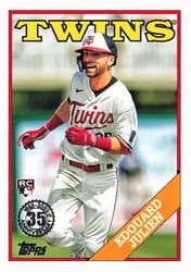 2023 Topps Update 1988 Topps Baseball Edouard Julien #88US-27 card